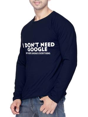navy blue cotton t-shirt - 14533833 - Standard Image - 2