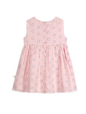 pink cotton frock - 14533981 - Standard Image - 2