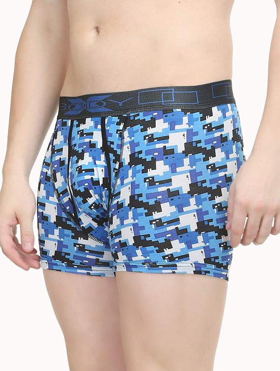 blue cotton boxer - 14534559 - Zoom Image - 2