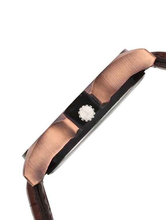 Golden BellBrown Strap Analog Wrist Watch for Men - GB-274 - 14534627 - Zoom Image - 2