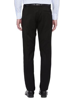 black cotton formal trouser - 14534676 - Standard Image - 2