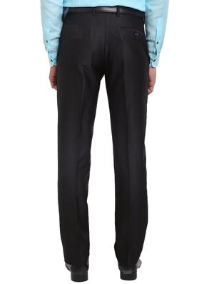 black cotton formal trouser - 14534678 - Standard Image - 2