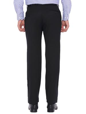 black cotton formal trouser - 14534682 - Standard Image - 2