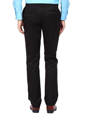 black cotton formal trouser - 14534683 - Standard Image - 2
