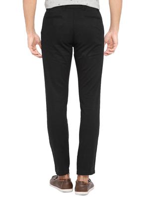 black cotton chinos casual trousers - 14534729 - Standard Image - 2