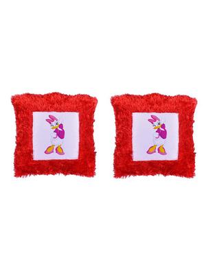 Cartoon Character "Daisy duck" Printed Set Of 5 Cushion Covers - 14535570 - Standard Image - 2
