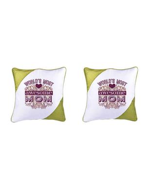 "Best Mom" Printed Set Of 5 Cushion Covers - 14535601 - Standard Image - 2