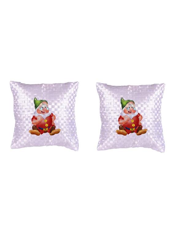 Cartoon Character "dwarf" Printed Set Of 5 Cushion Covers - 14535628 - Zoom Image - 2