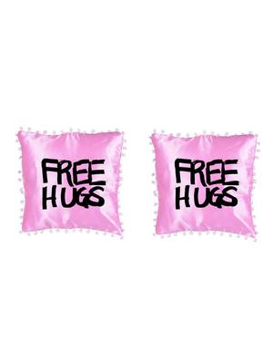 "Free Hugs" Quoted Printed Set Of 5 Cushion Covers - 14535687 - Standard Image - 2