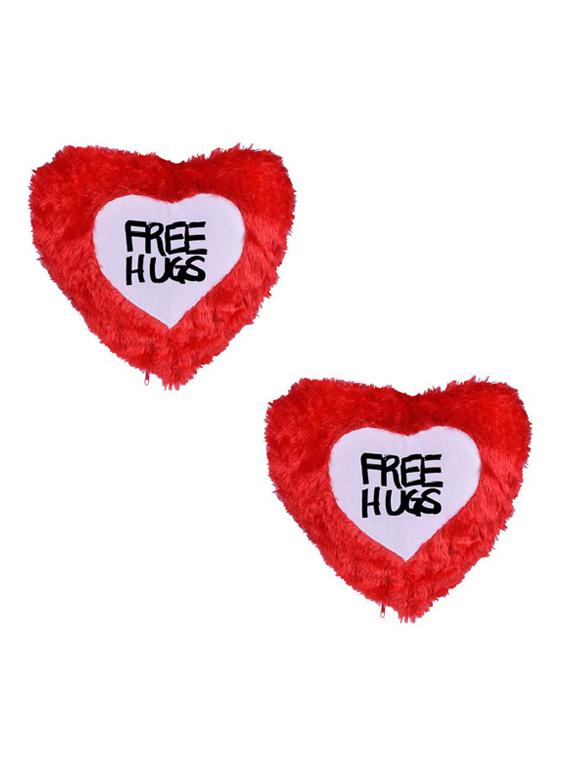 "Free Hugs" Quoted Printed Set Of 5 Cushion Covers - 14535692 - Zoom Image - 2