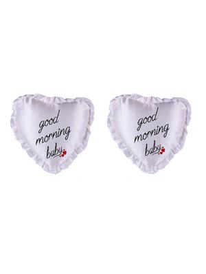 "Good Morning" Quoted Printed Set Of 5 Cushion Covers - 14535736 - Standard Image - 2