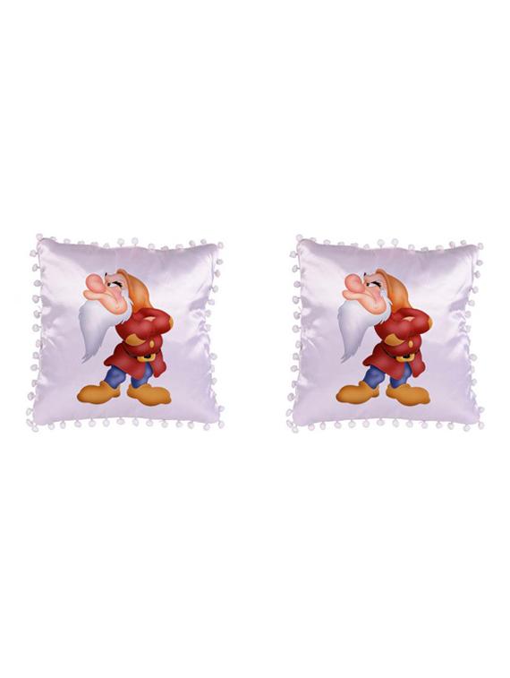 Cartoon" Dwarf" Printed Set Of 5 Cushion Covers - 14535803 - Zoom Image - 2