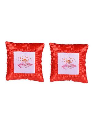 Expressing Love Printed Set Of 5 Cushion Covers - 14535861 - Standard Image - 2