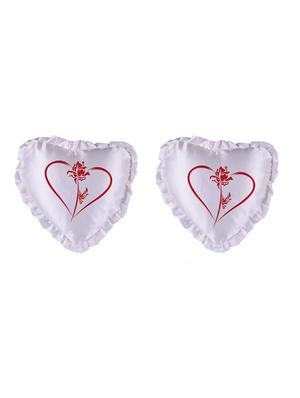 Heart Printed Set Of 5 Cushion Covers - 14535916 - Standard Image - 2