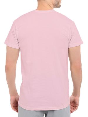 pink cotton chest print tshirt - 14536100 - Standard Image - 2