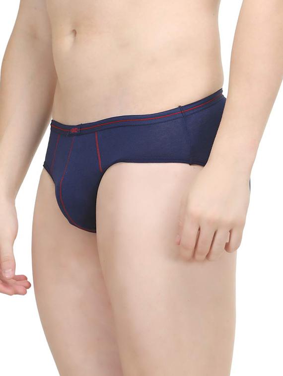 blue cotton brief - 14536219 - Zoom Image - 2