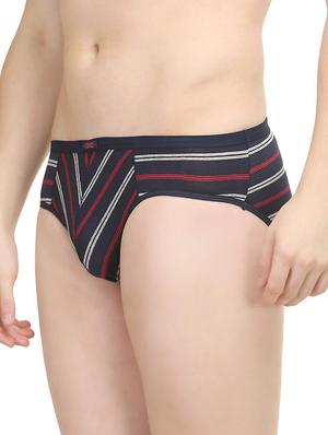 navy blue cotton boxers brief - 14536222 - Standard Image - 2