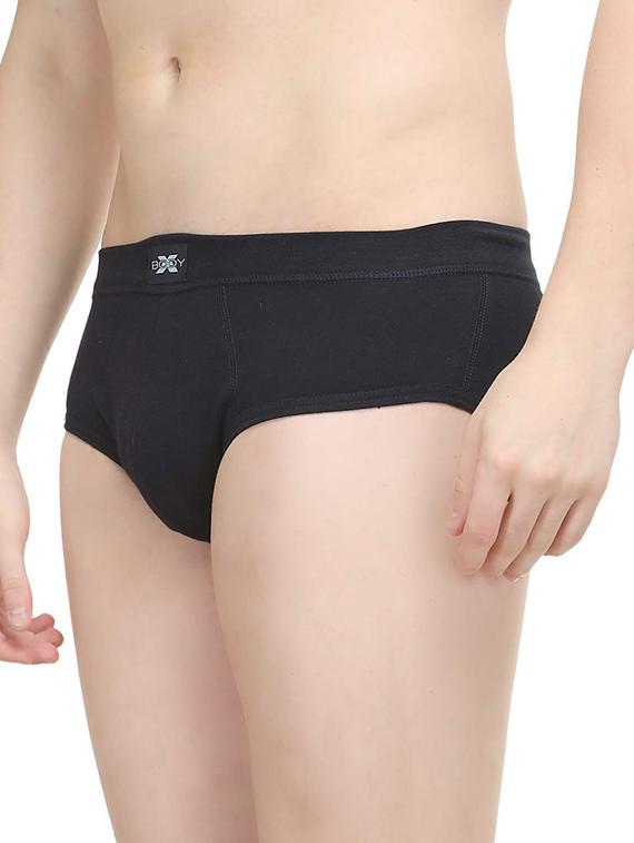 navy blue cotton brief - 14536242 - Zoom Image - 2