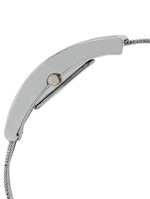 evelyn square analogue white dial stainless steel girls watches-eve-501 - 14537949 - Standard Image - 2