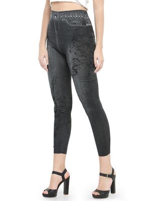 grey printed jegging - 14537993 - Standard Image - 2
