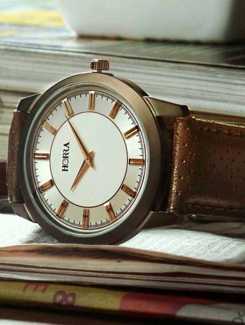HORRA lightweight ANALOG MENS WATCH - HR717MLSBR98 - 14538512 - Zoom Image - 2