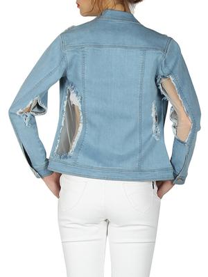 light blue denim summer jacket - 14539361 - Standard Image - 2