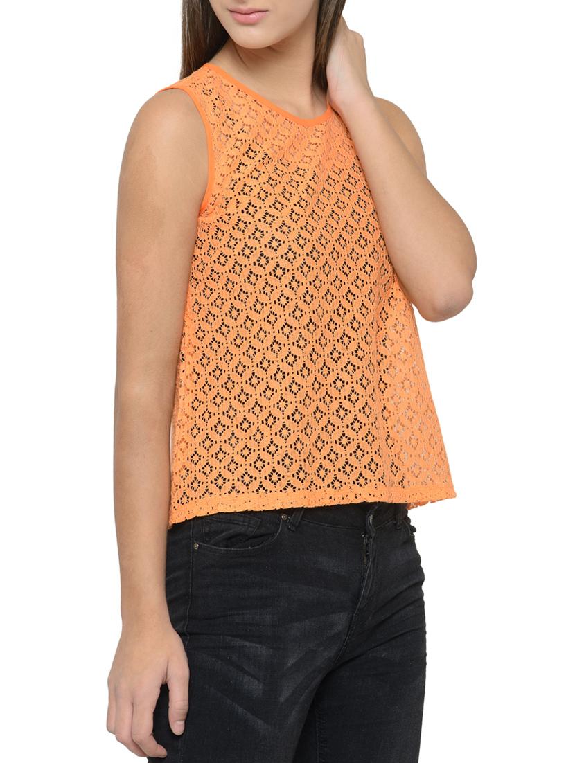 orange cotton top - 14539543 - Zoom Image - 2