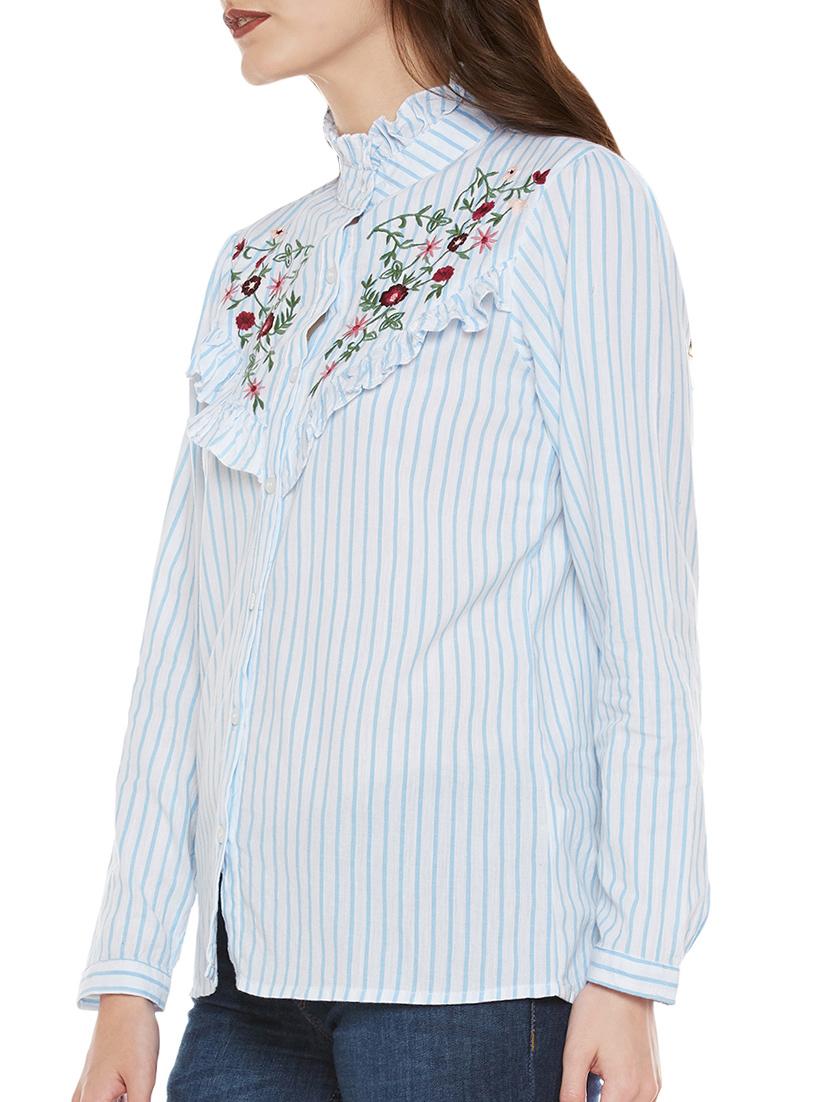light blue striped shirt - 14539695 - Zoom Image - 2