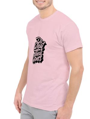 pink cotton chest print tshirt - 14539981 - Standard Image - 2