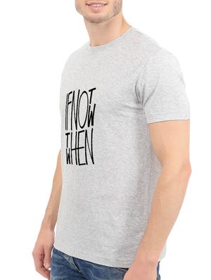 grey cotton chest print tshirt - 14540349 - Standard Image - 2