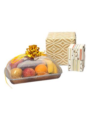 Set of 4 Mystic Hamper Brown small Basket - 14540536 - Standard Image - 2