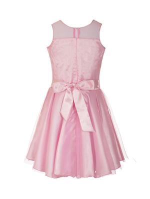 pink polyester frock - 14542034 - Standard Image - 2