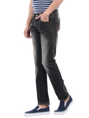 grey cotton washed jeans - 14542146 - Standard Image - 2