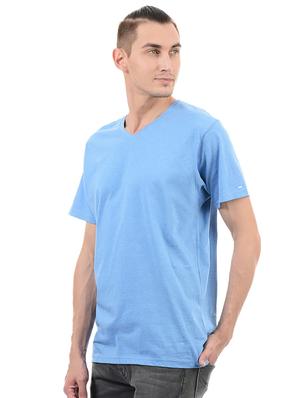 blue cotton t-shirt - 14542178 - Standard Image - 2