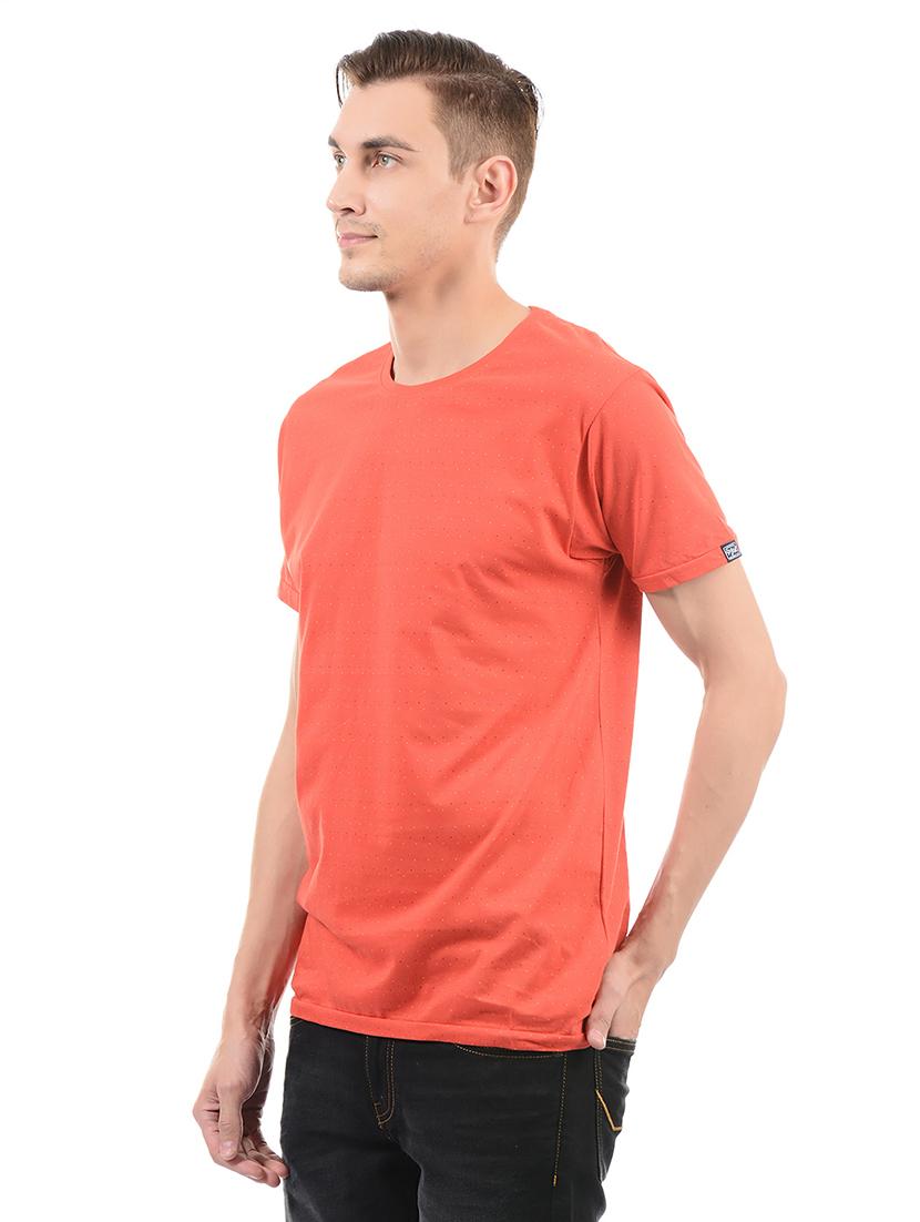red cotton t-shirt - 14542193 - Zoom Image - 2