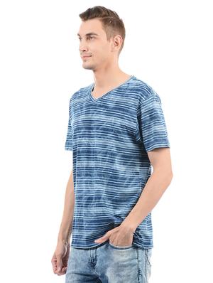 blue cotton t-shirt - 14542225 - Standard Image - 2
