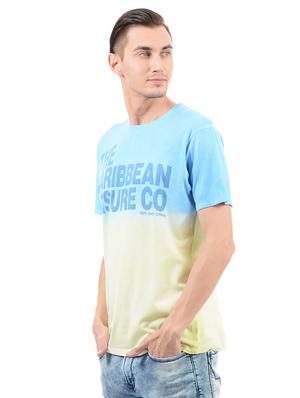 multi colored cotton chest print t-shirt - 14542233 - Standard Image - 2