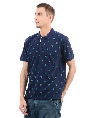 navy blue cotton t-shirt - 14542241 - Standard Image - 2