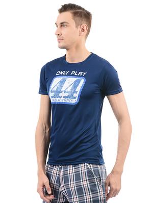 navy blue cotton t-shirt - 14542246 - Standard Image - 2