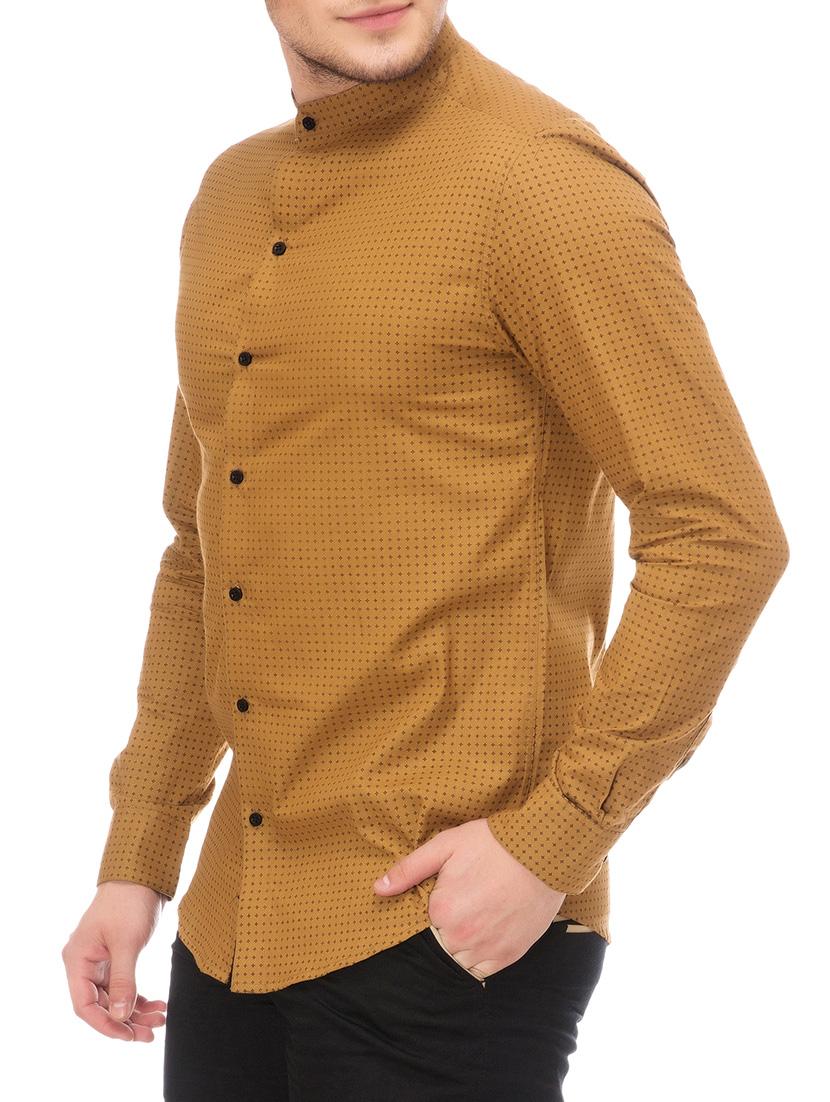 brown cotton casual shirt - 14542326 - Zoom Image - 2