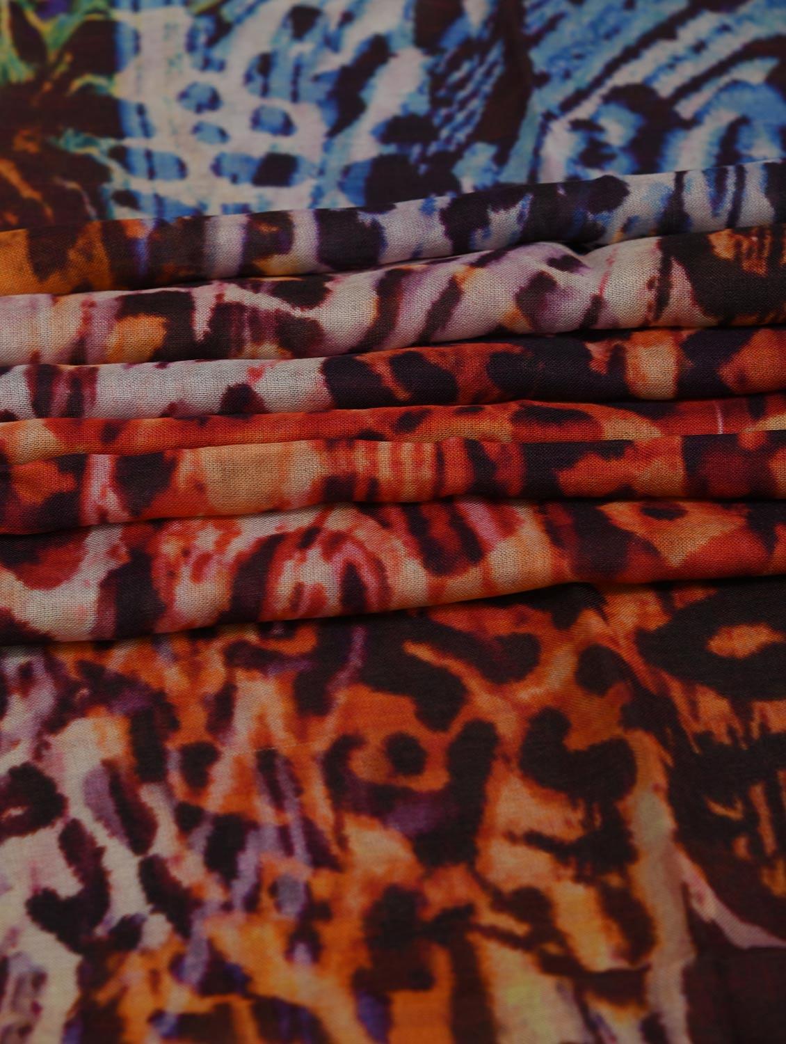 multi viscose stole - 14542578 - Zoom Image - 2