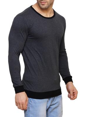 grey cotton t-shirt - 14543066 - Standard Image - 2