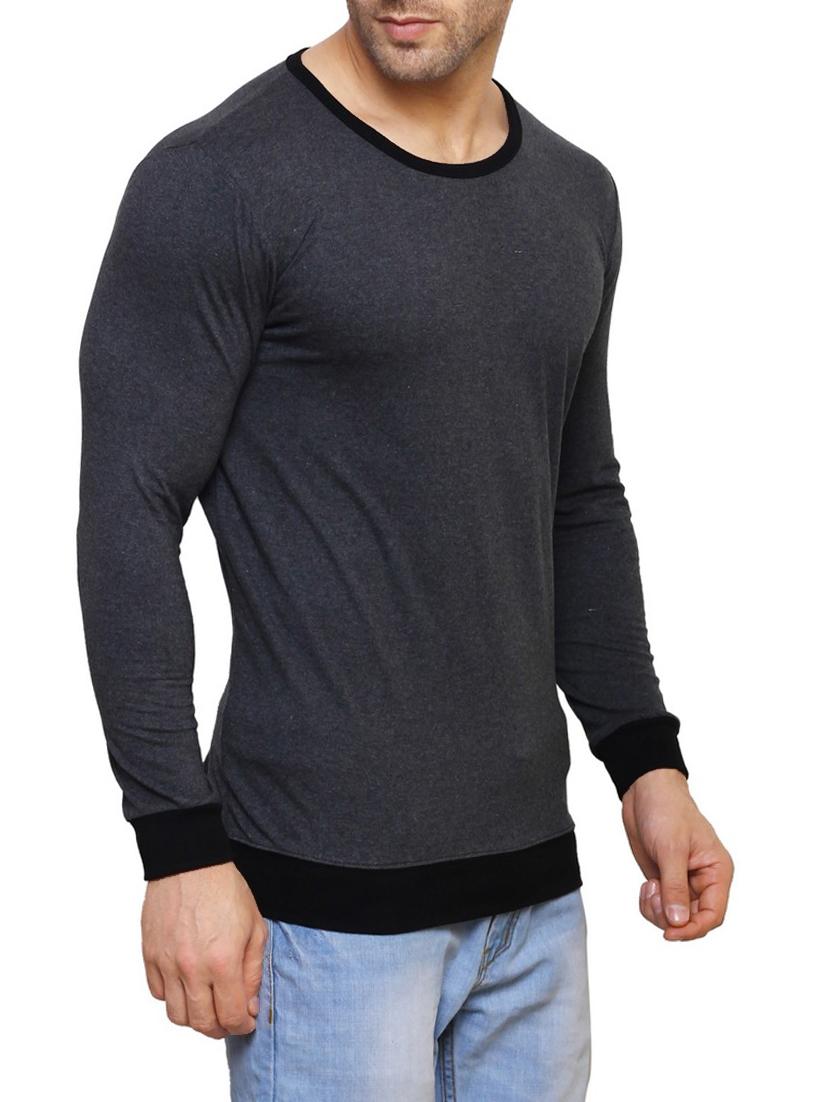grey cotton t-shirt - 14543066 - Zoom Image - 2