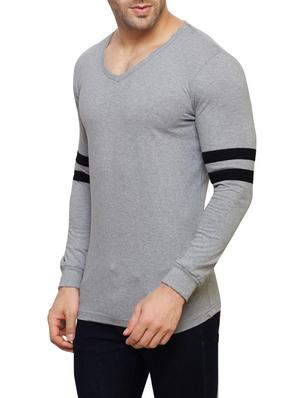 grey cotton t-shirt - 14543085 - Standard Image - 2
