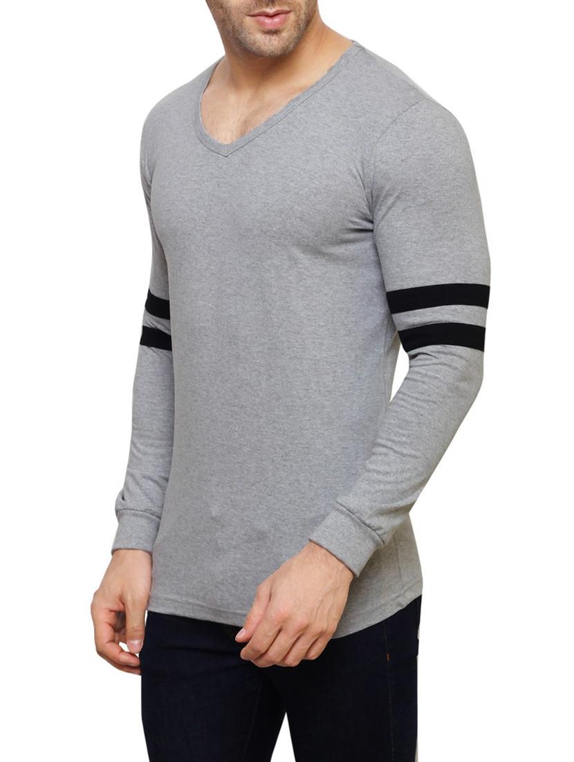 grey cotton t-shirt - 14543085 - Zoom Image - 2