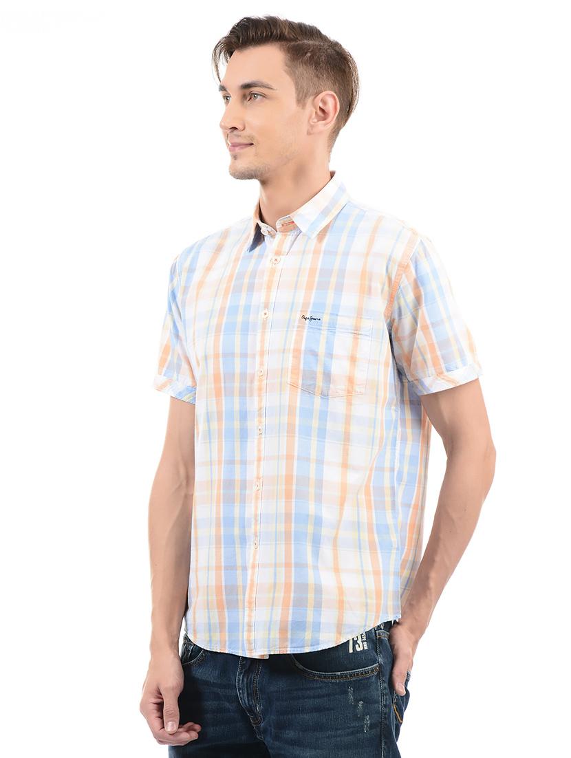 multi cotton blend casual shirt - 14543284 - Zoom Image - 2