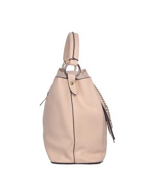beige regular handbag - 14543892 - Standard Image - 5