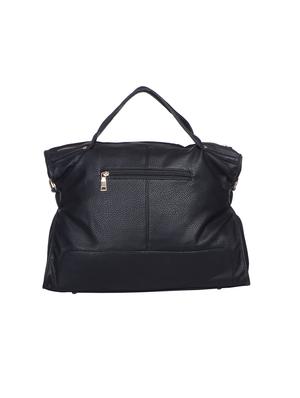 black leatherette (pu) regular handbag - 14543897 - Standard Image - 2