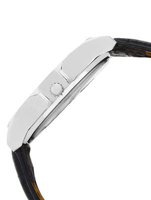 Golden Bell Original Multicolour Dial Black Leather Strap Analog Wrist Watch for Men - GB-429 - 14544063 - Standard Image - 2