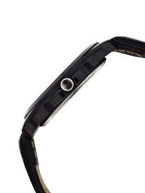 Golden Bell Original Black Dial Black Strap Analog Wrist Watch for Men - GB-446 - 14544067 - Standard Image - 2